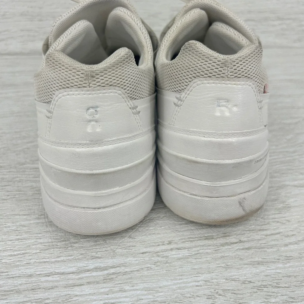 On Cloud The Roger Centre Court White Vegan Leather Sneakers Mens 11.5 48.99497